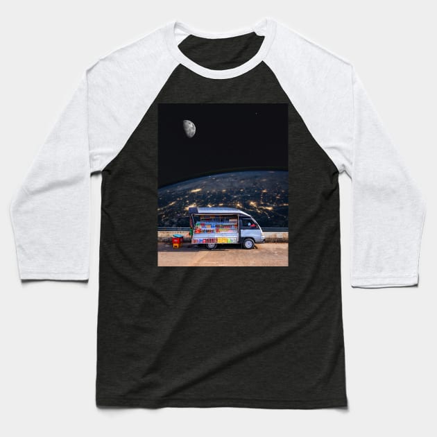 SNACK STOP. Baseball T-Shirt by LFHCS